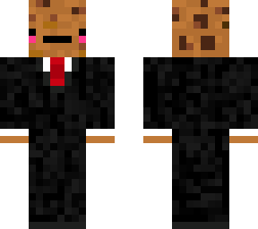 edited cookie in suit