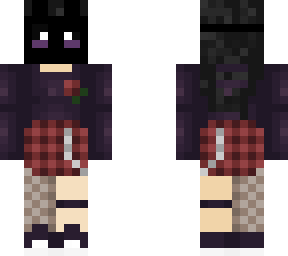 finally made goth gurl {clothes from trashmakesbases}