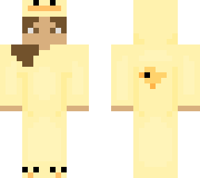 me in duck costume