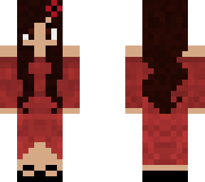 moon_wolf_2000 skin red dress