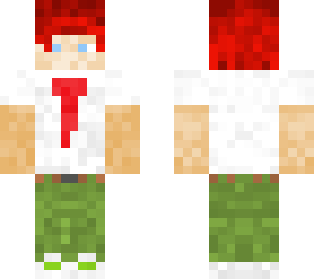 my vrchat oc as a minecraft skin