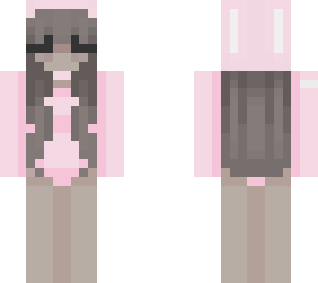 pink bunny girl