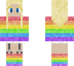 pride blonde girl