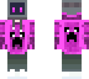 purple computer head