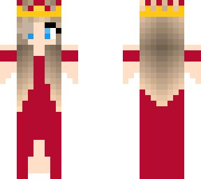 queen in red