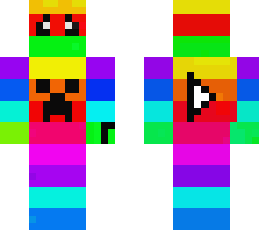 rainbow gamer boy