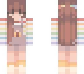 rainbow overall stripes