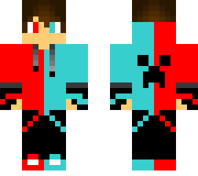 red and blue boi