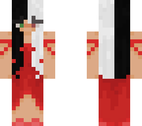 red dress