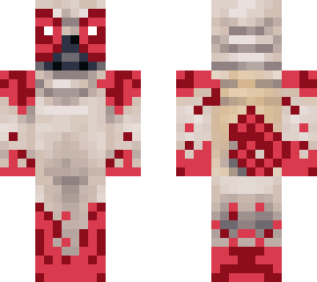 red power suit pug