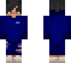sweaty boy dark blue skin