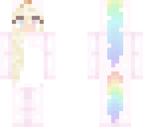 unicorn onesie girl with blond hair