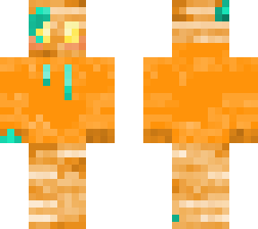 updated coppergolem with orange hoodie