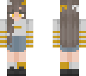 yellow and white