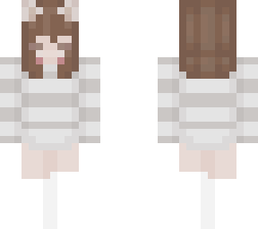 ~cute girl wearing a pink jumper~(remake)2#