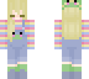 (edited skin) froggy overalls for ebeb