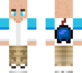 bald tommyinnit (blue edition)