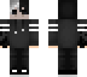 black and white hoodie boy