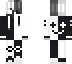 black and white invert boy without horns version