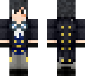 black haired sabo