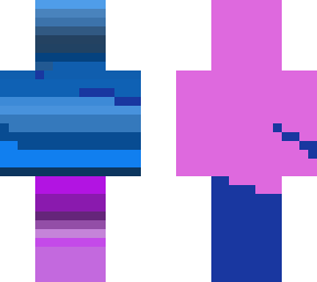 blue and purple