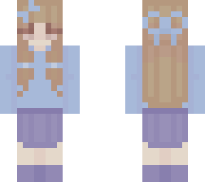 blue bows