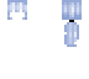 blue ponytail hair base