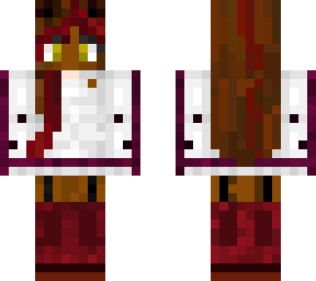 burgundy girl