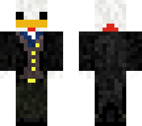 chicken in fancy suit