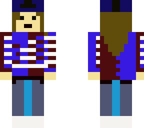 cool boy with long hair