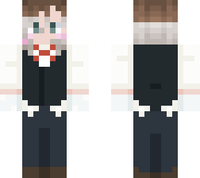 cream in suit