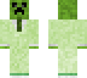 creeper in creeper outfit