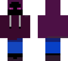 enderman with a hood