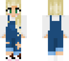 farmer cow girl with dark pants