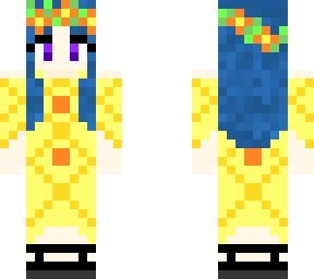 formal wear for a blue haired girl