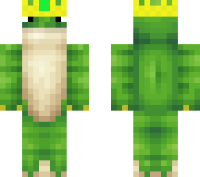 frog with a crown