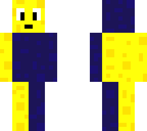 glitched blue and yellow squares