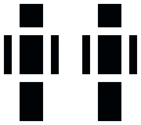 glow black and white