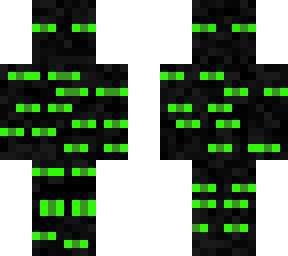 green eye enderman