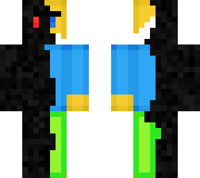 half-corrupted noob skin