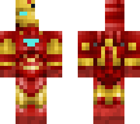 half faced iron man