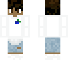 mixed kid, blue rose shirt
