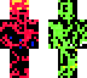 mixed up skin