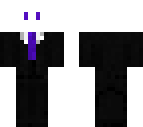 mr.cube businessman (purple)