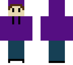 notcorruptedglitch in a hoodie