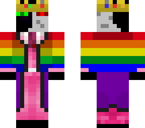 prideboo trench coat w/ pink suit