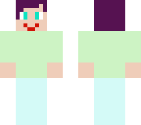 purple hair guy