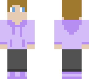 purple hoodie
