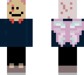 quackitys face with karls outfit and some fairy wings xd