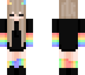 rainbow girl